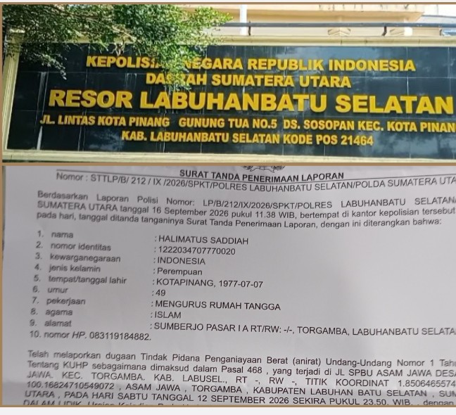 ZAS (17) Anak Dibawah Umur LP Sejak September, Keluarga Korban  Pertanyakan Proses Hukum di Polres Labusel