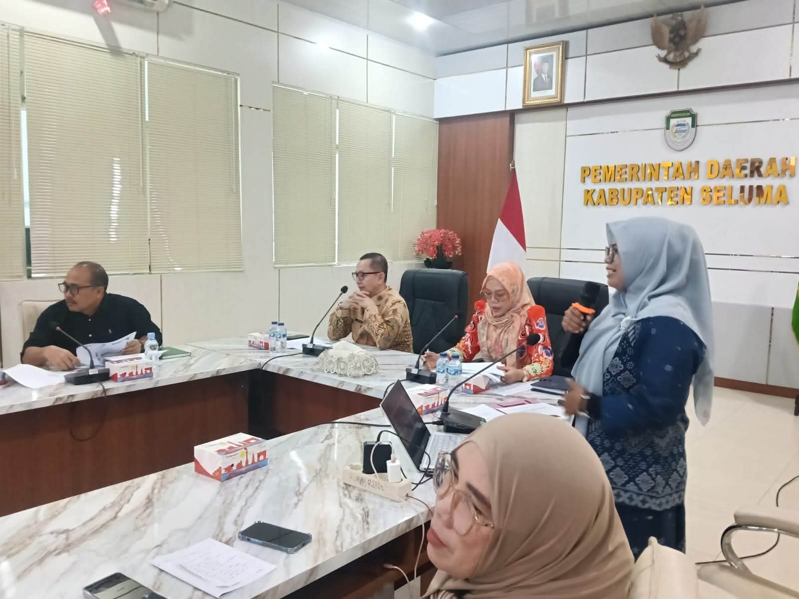 Rapat Pembahasan Penyediaan Lahan Pembangunan Unit Sekolah Baru PAUD Negeri Kabupaten Seluma