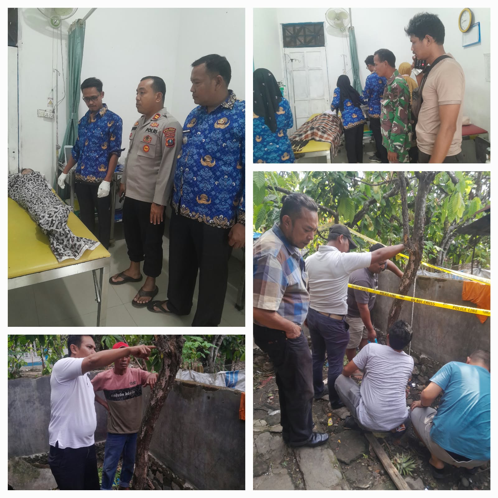 Desa Pasar Baru Malintang Kecamatan Bukit Malintang di Gegerkan meninggalnya Anak Perempuan Kelas 2 SD. di Kabarin Gantung Diri
