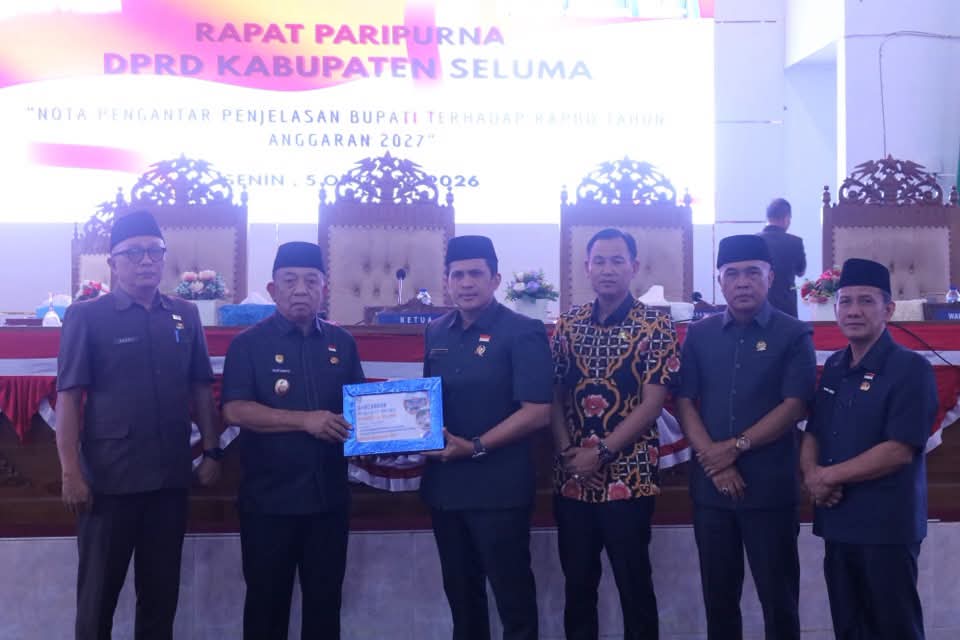 Wabup Gustianto Sampaikan Nota Pengantar  Perubahan Anggaran 2027
