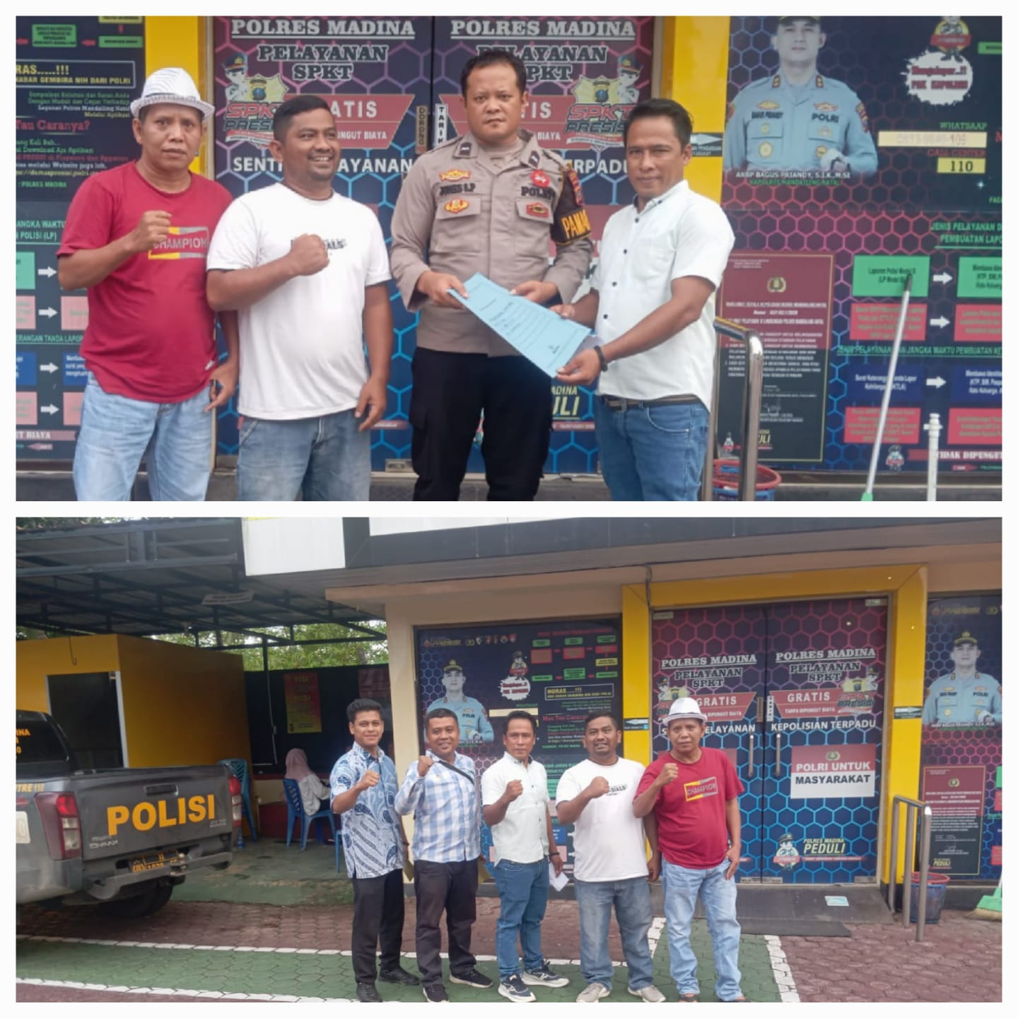 Tak Terima Dituding Arogan dan Ugal-ugalan, Sopir Operasional SPPG Malintang Lapor Pengguna Medsos ke Polres Madina
